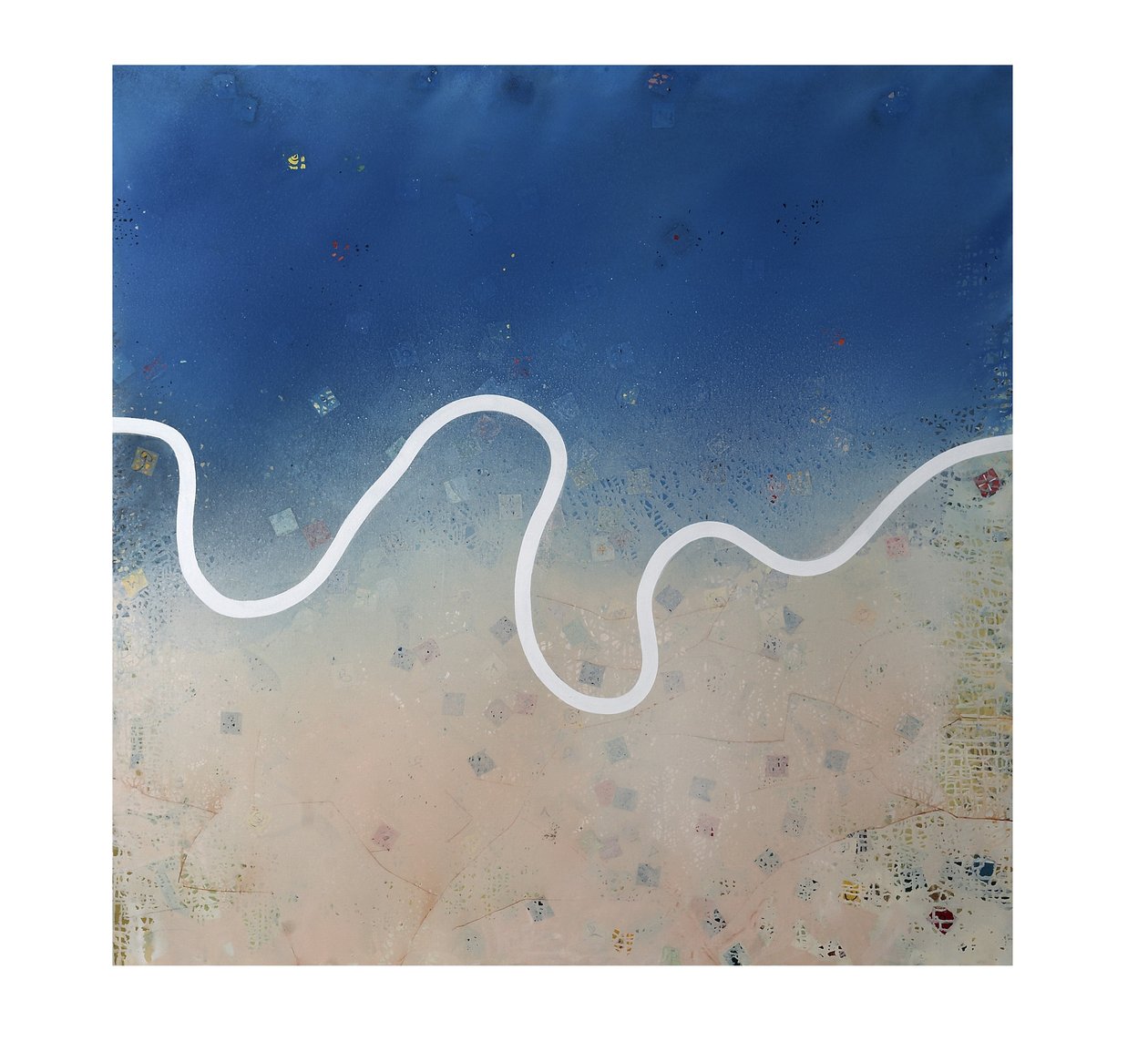 Vouw, 2006 door Luke Elwes