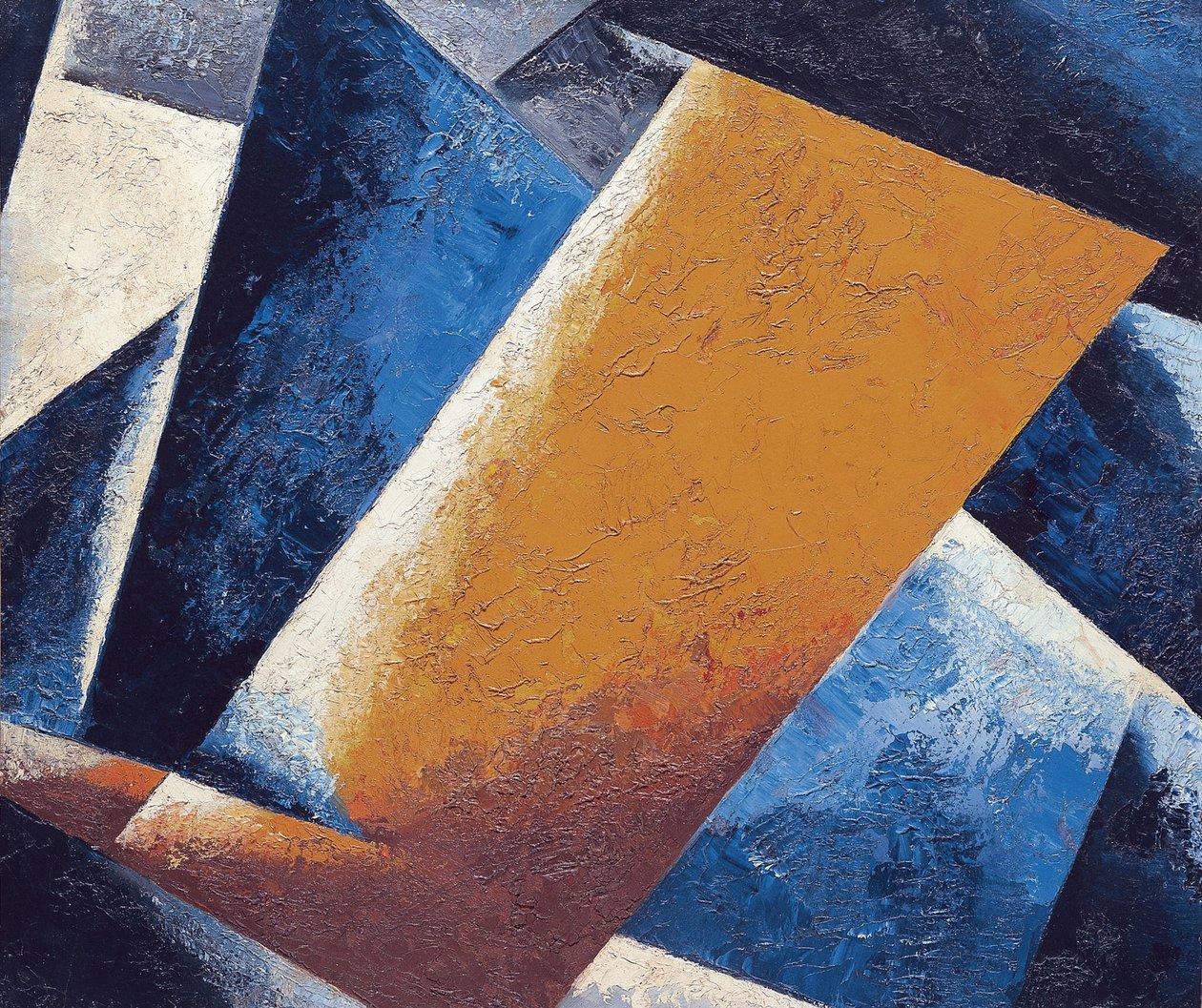 Schilderachtige Architectonisch, 1918 door Lyubov Sergeevna Popova