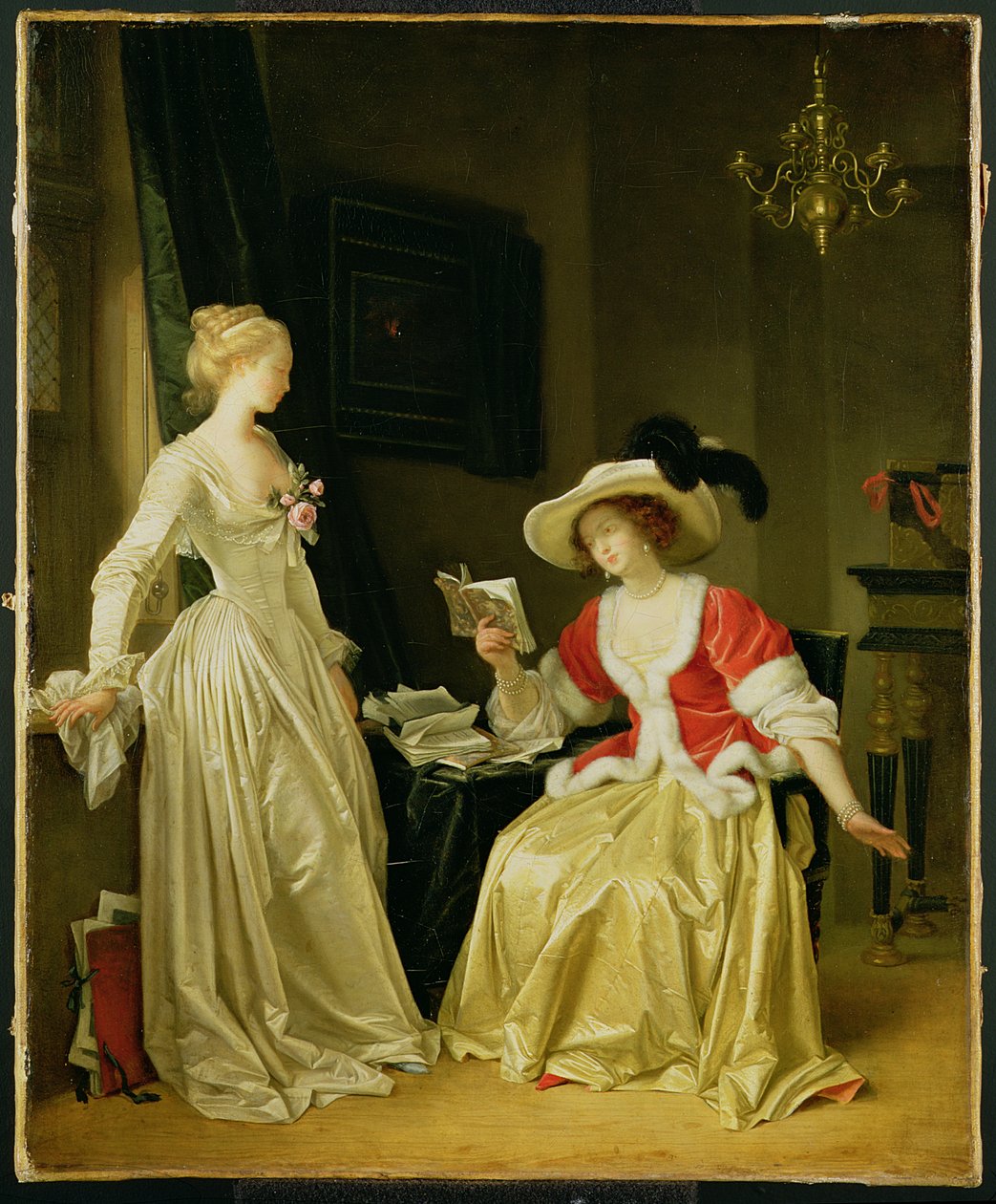 De Lezer, ca. 1788 door M. and Fragonard, J. Gerard