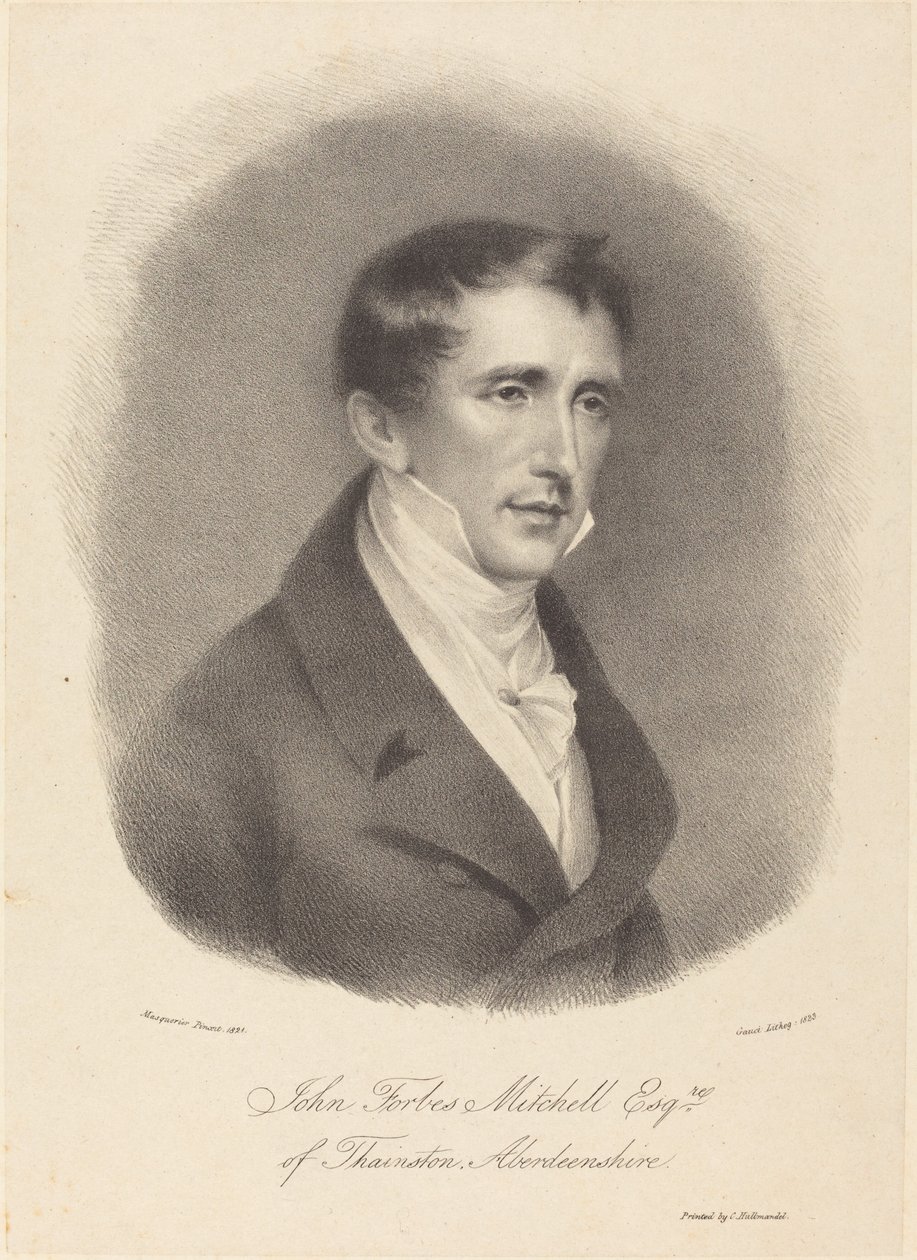 John Forbes Mitchell door M. Gauci after John James Masquerier