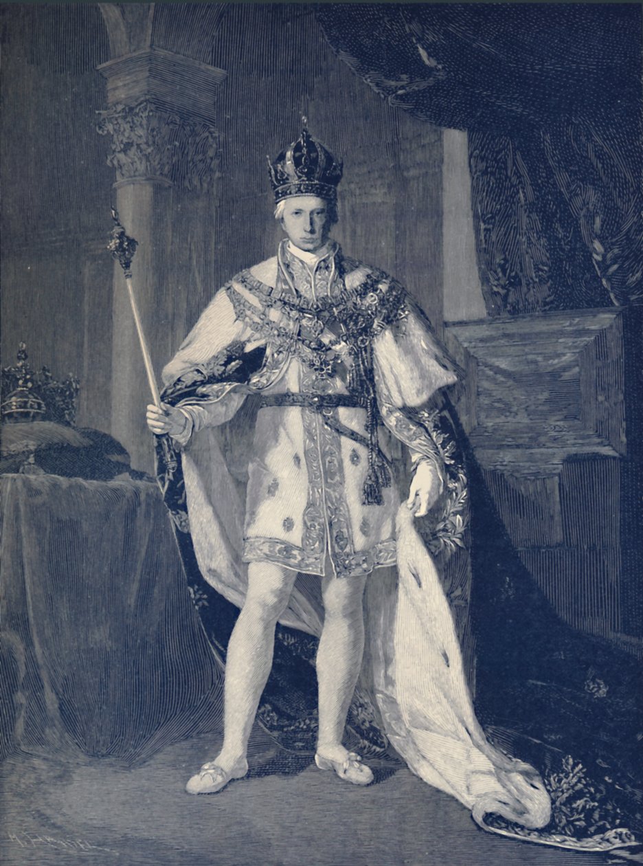 Frans I., Keizer van Oostenrijk, ca. 1804, 1896 door M. Haider