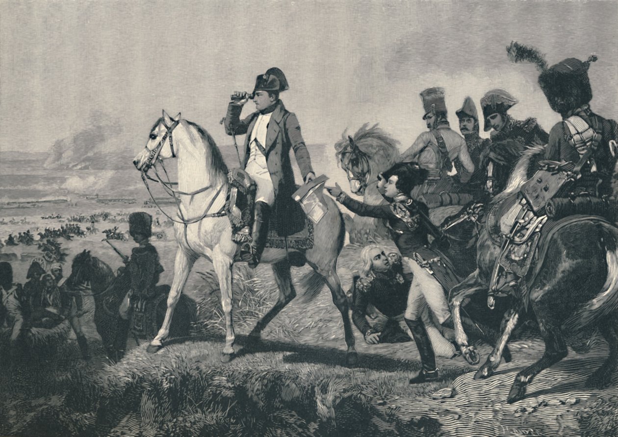 De Slag bij Wagram, 6 juli 1809 door M. Haider