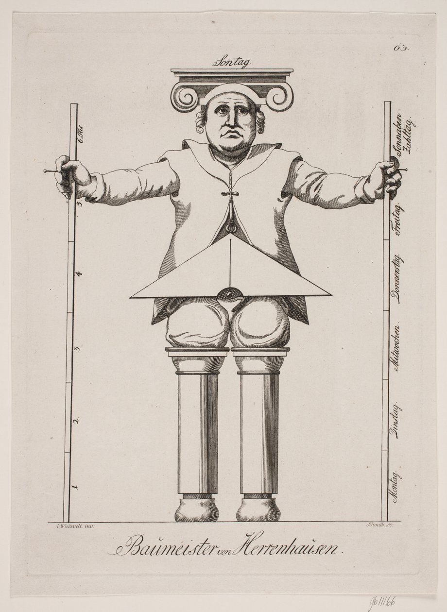 Baumeister von Herrenhausen door M. W. Schmith