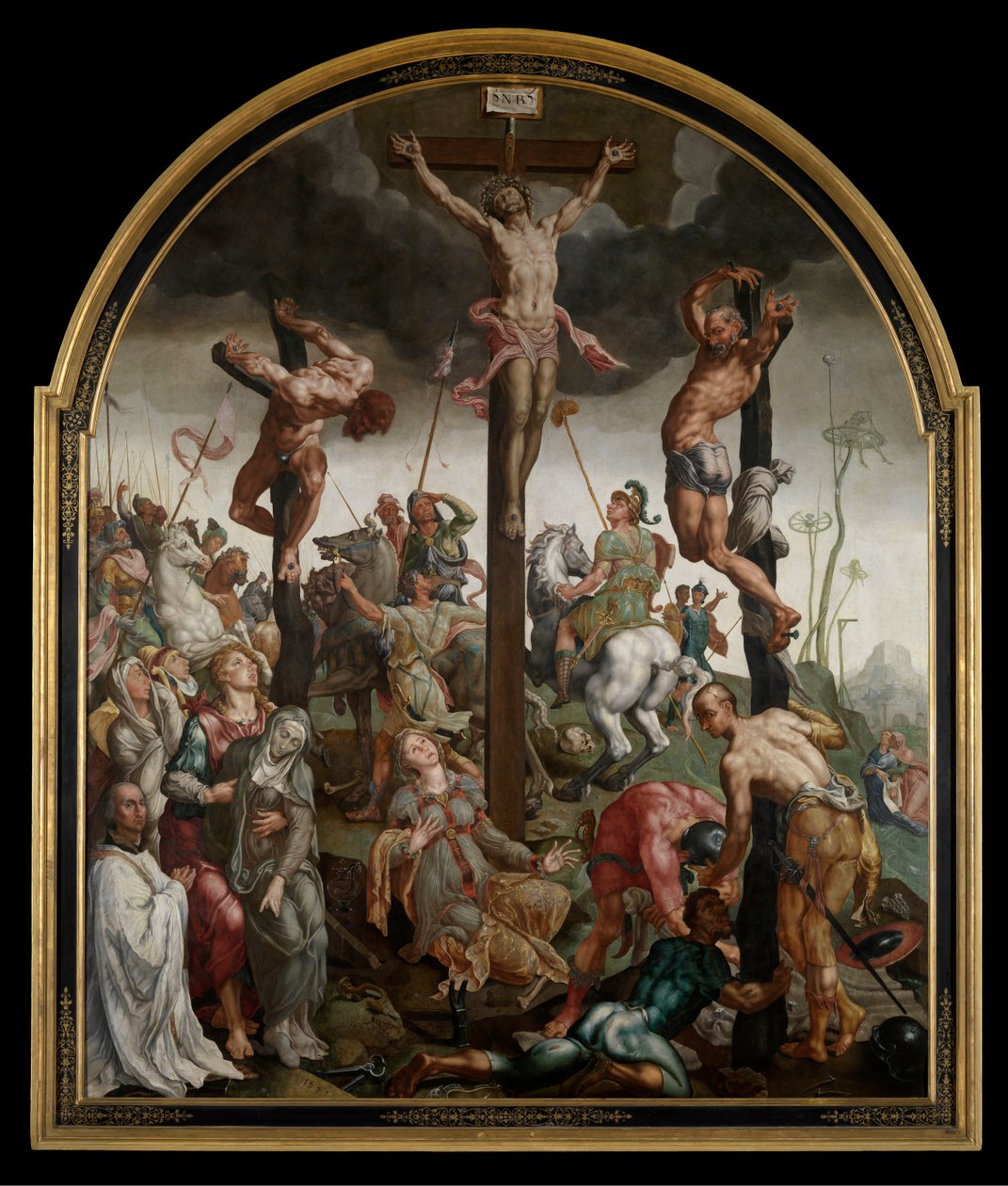 De Calvarieberg door Maarten van Heemskerck