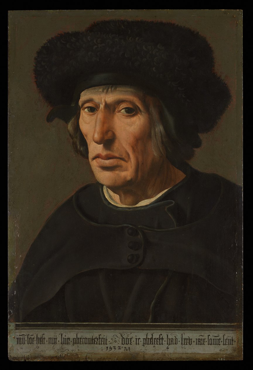 Jacob Willemsz van Veen (1456-1535), de vader van de kunstenaar door Maarten van Heemskerck
