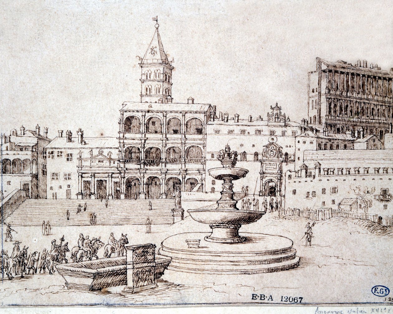 Rome door Heemskerke door Maarten van Heemskerk