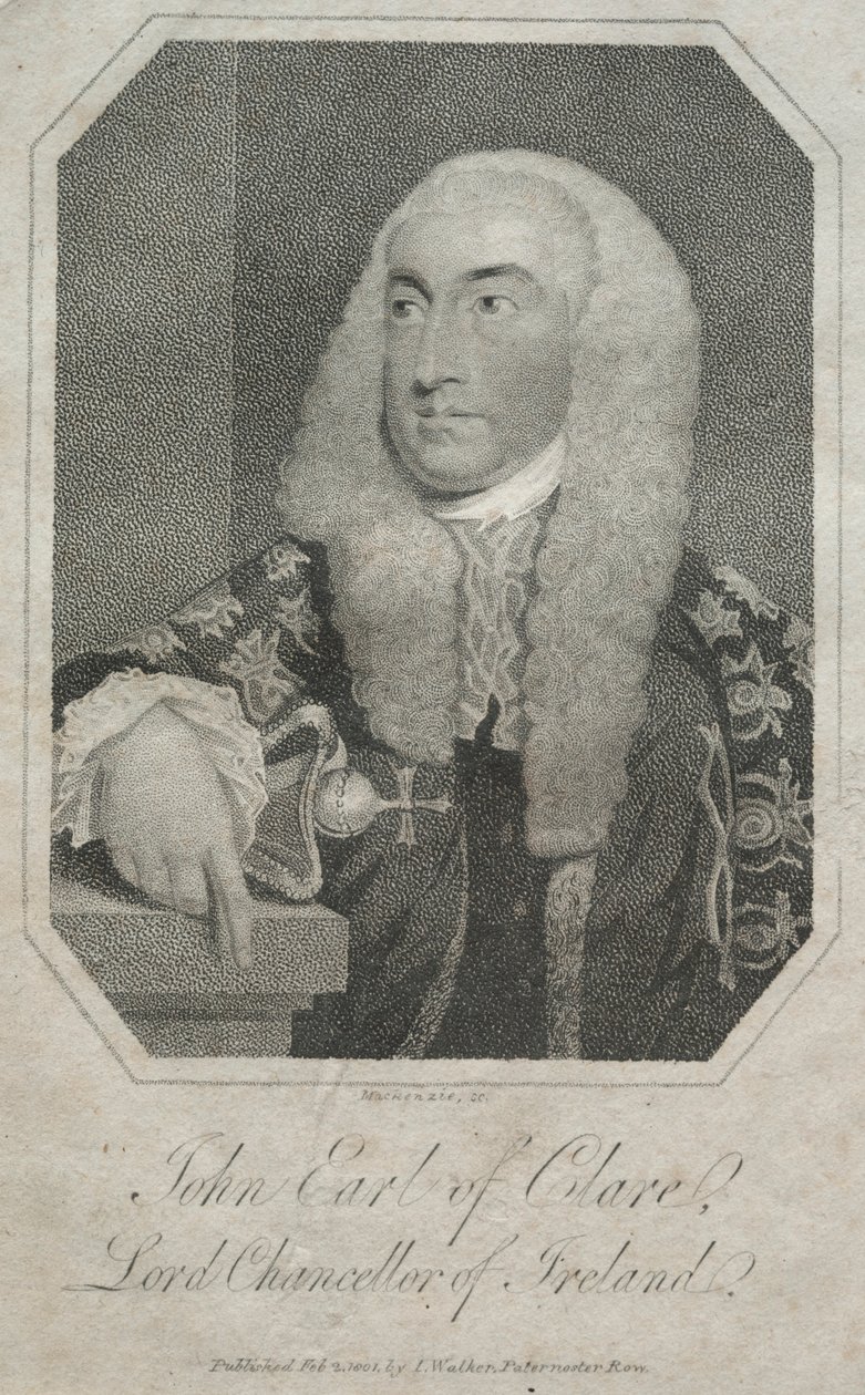 John Fitzgibbon, Graaf van Clare 1749-1802, 1801 door Mackenzie