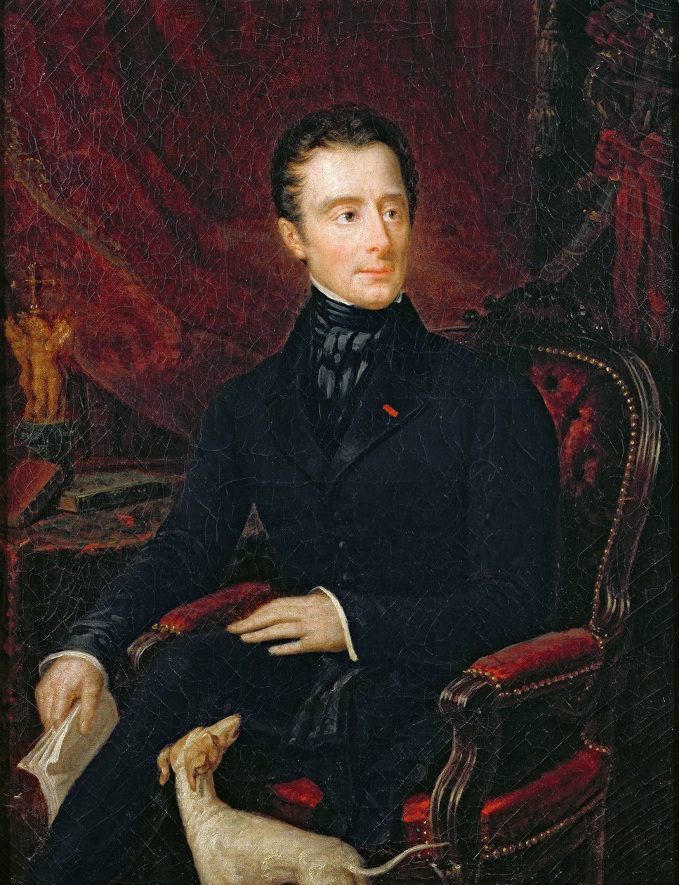 Alphonse de Lamartine (1790-1869) door Madame de Lamartine