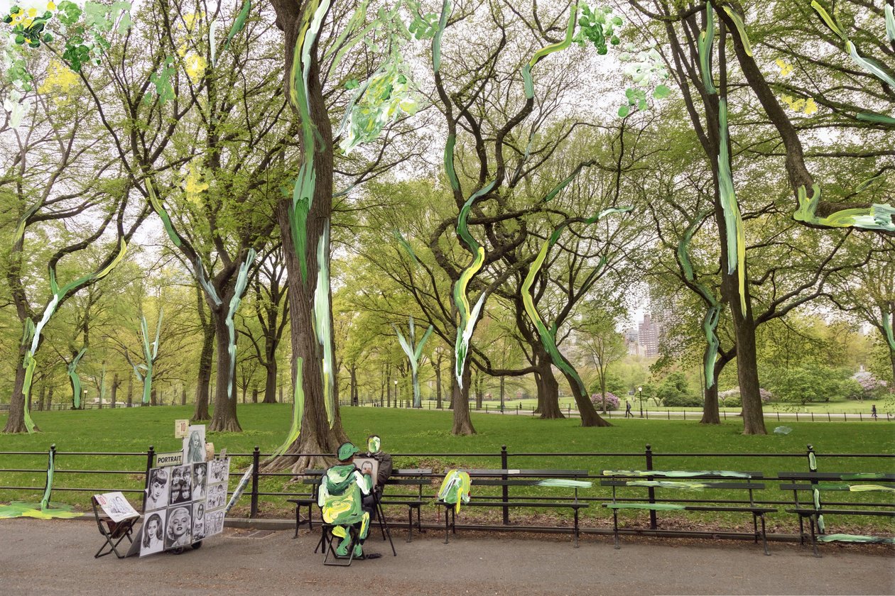 Central Park door Madeleine Gross