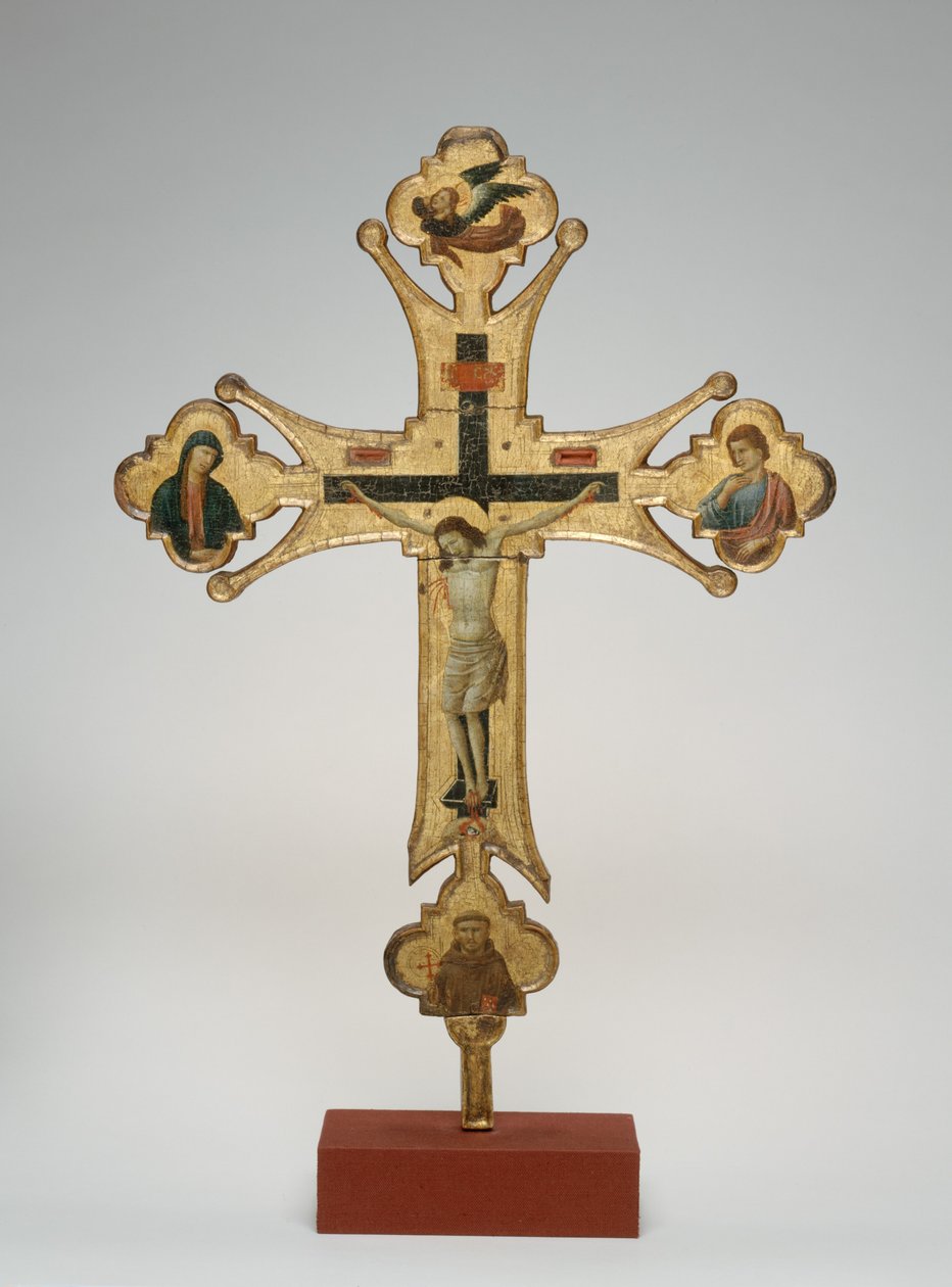 Processiekruis, c. 1320 door Maestro di Santa Chiara