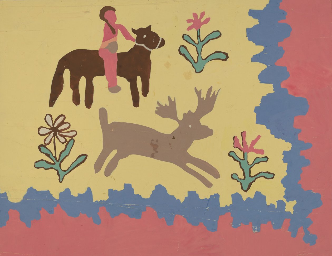 Bedsprei door Majel G. Claflin