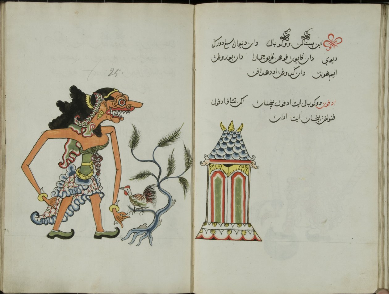 Wukon Jawa, MS 41 p.50, afbeelding 25 door Malay Malay