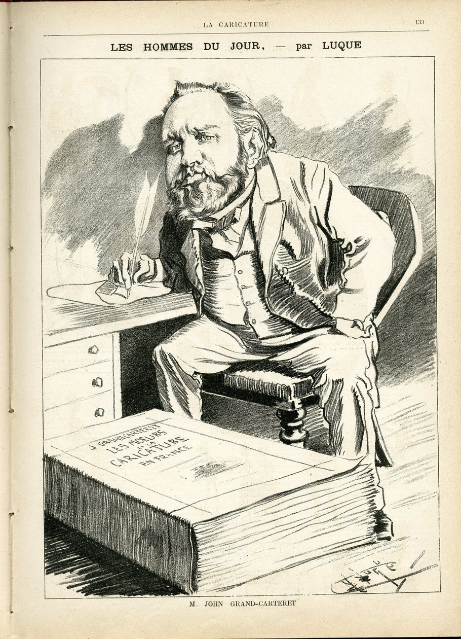 Illustratie door Manuel Luque in La Caricature (1880) door Manuel Luque