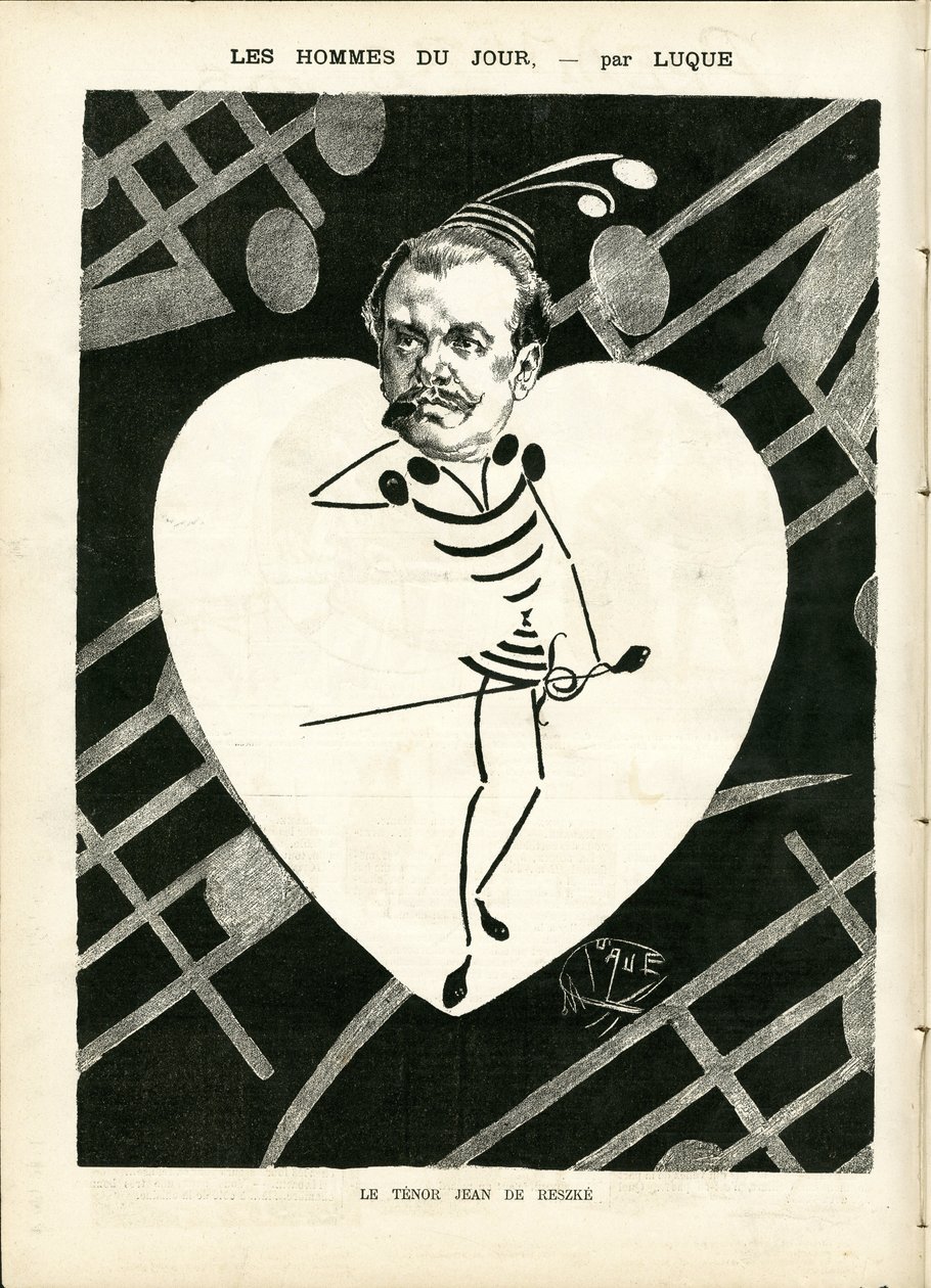 Illustratie van Manuel Luque (1854-1919) in La Caricature (1880) door Manuel Luque