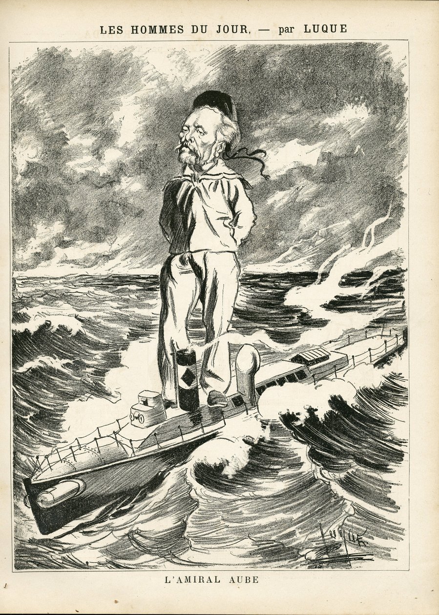 Illustratie van Manuel Luque (1854-1919) in La Caricature (1880) door Manuel Luque