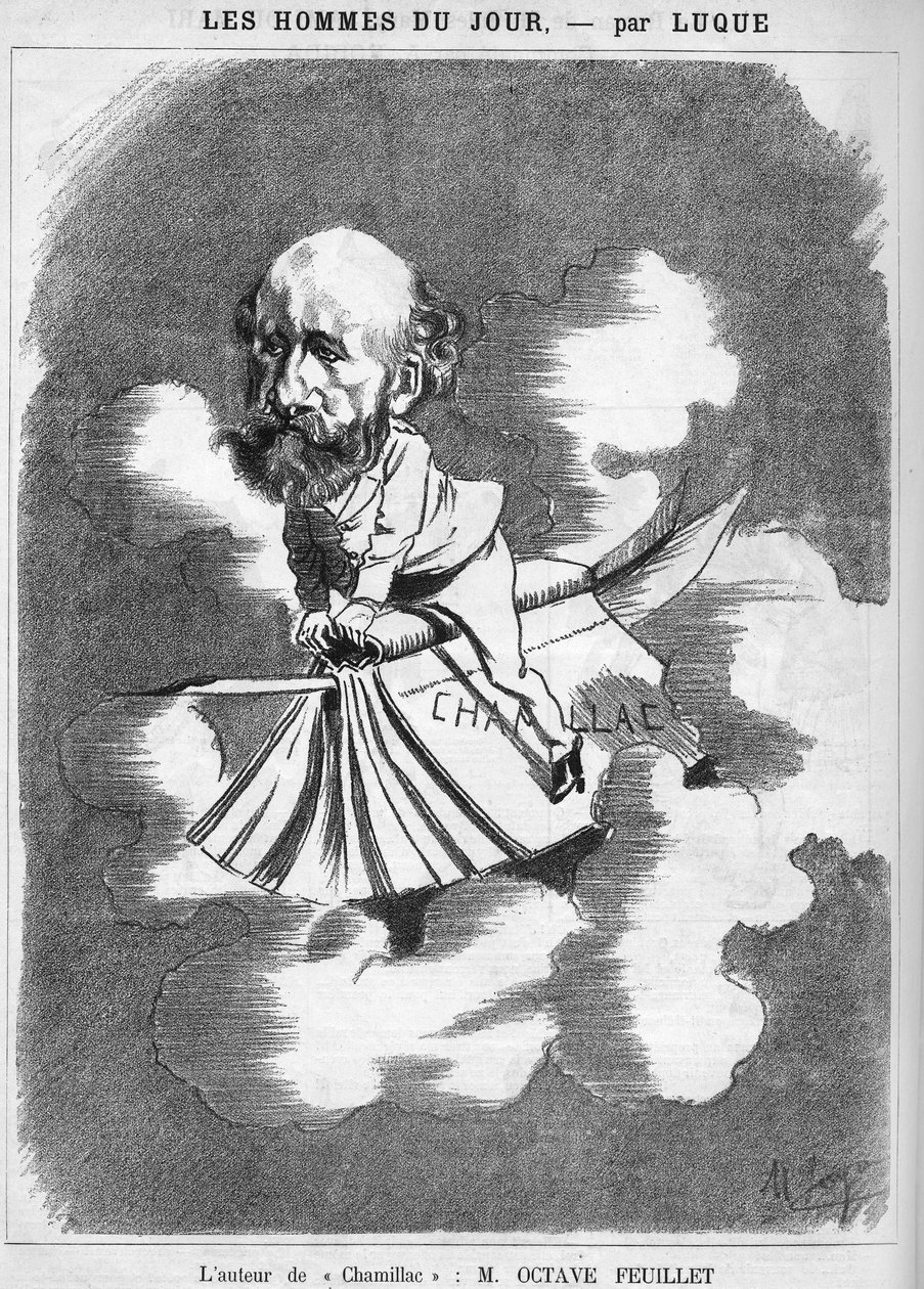 Octave Feuillet (1821-1890) Franse schrijver door Manuel Luque