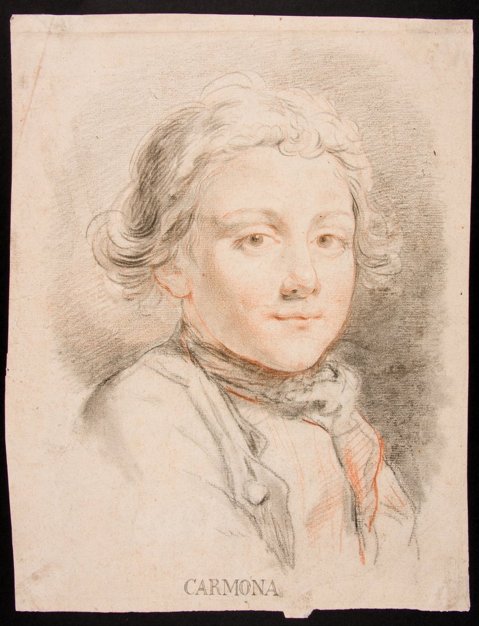 Portret van een Jongen door Manuel Salvador Carmona