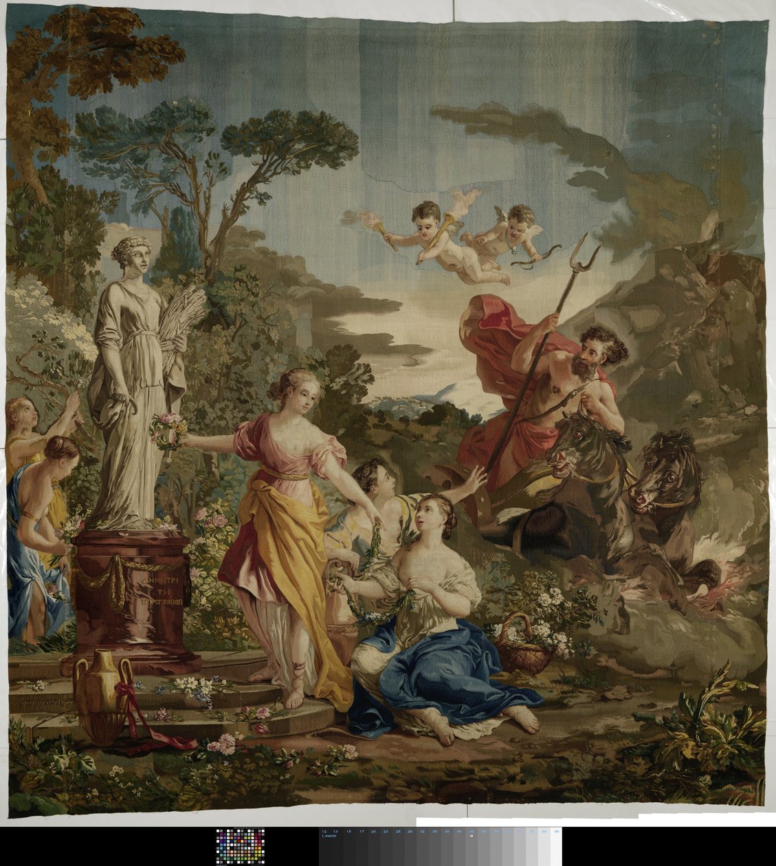 De ontvoering van Proserpina door Manufacture Royale des Gobelins