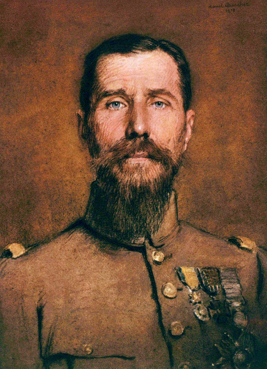 Generaal Henri Gouraud door Marcel Andre Baschet
