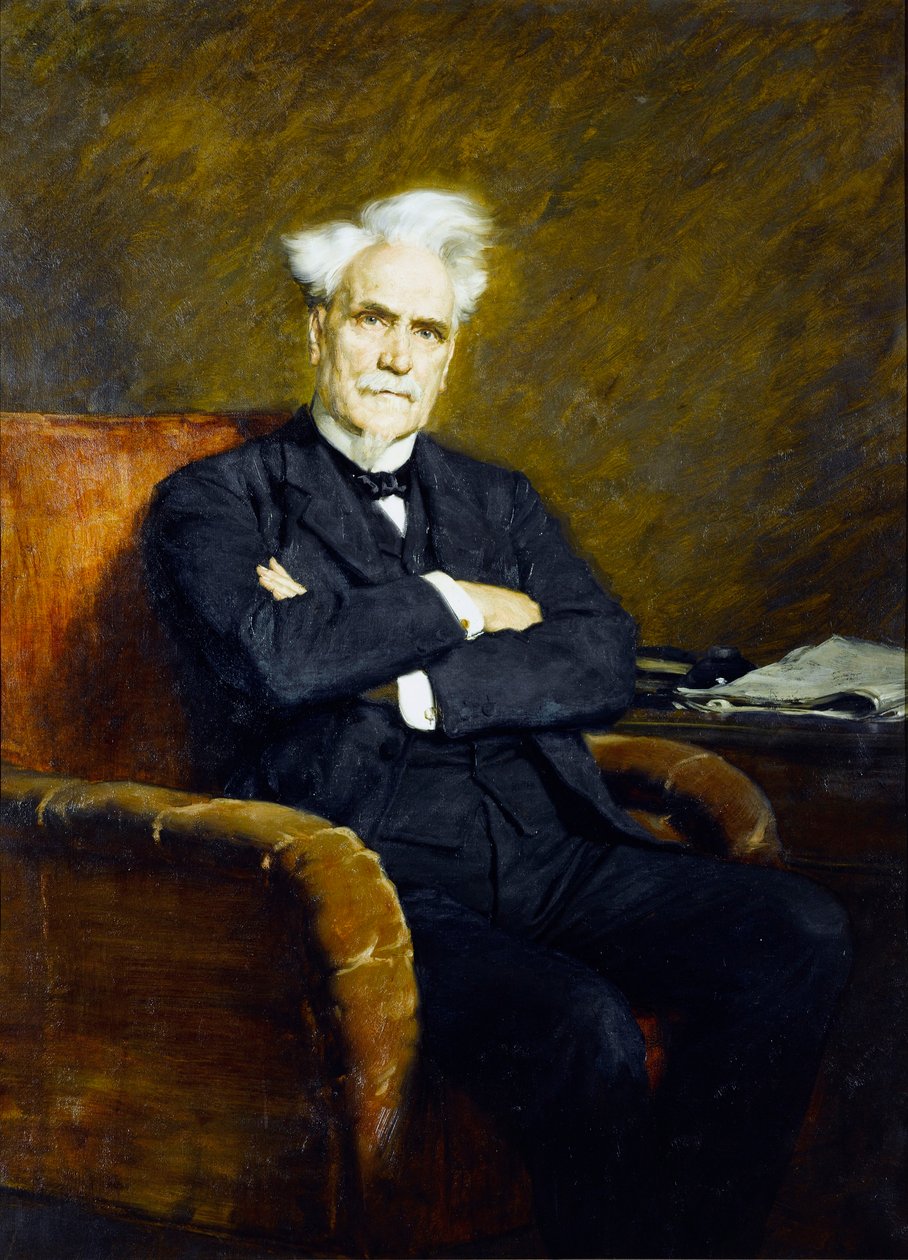 Portret van Henri Rochefort 1830-1913, c. 1908 door Marcel Andre Baschet