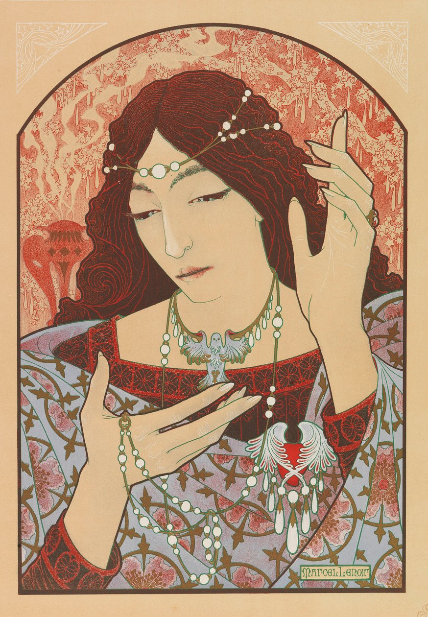 Aanroeping, 1897 door Marcel Lenoir,
