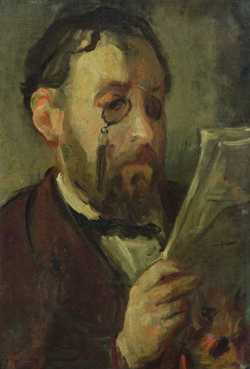 Edgar Degas (1834-1917) door Marcellin Gilbert Desboutin
