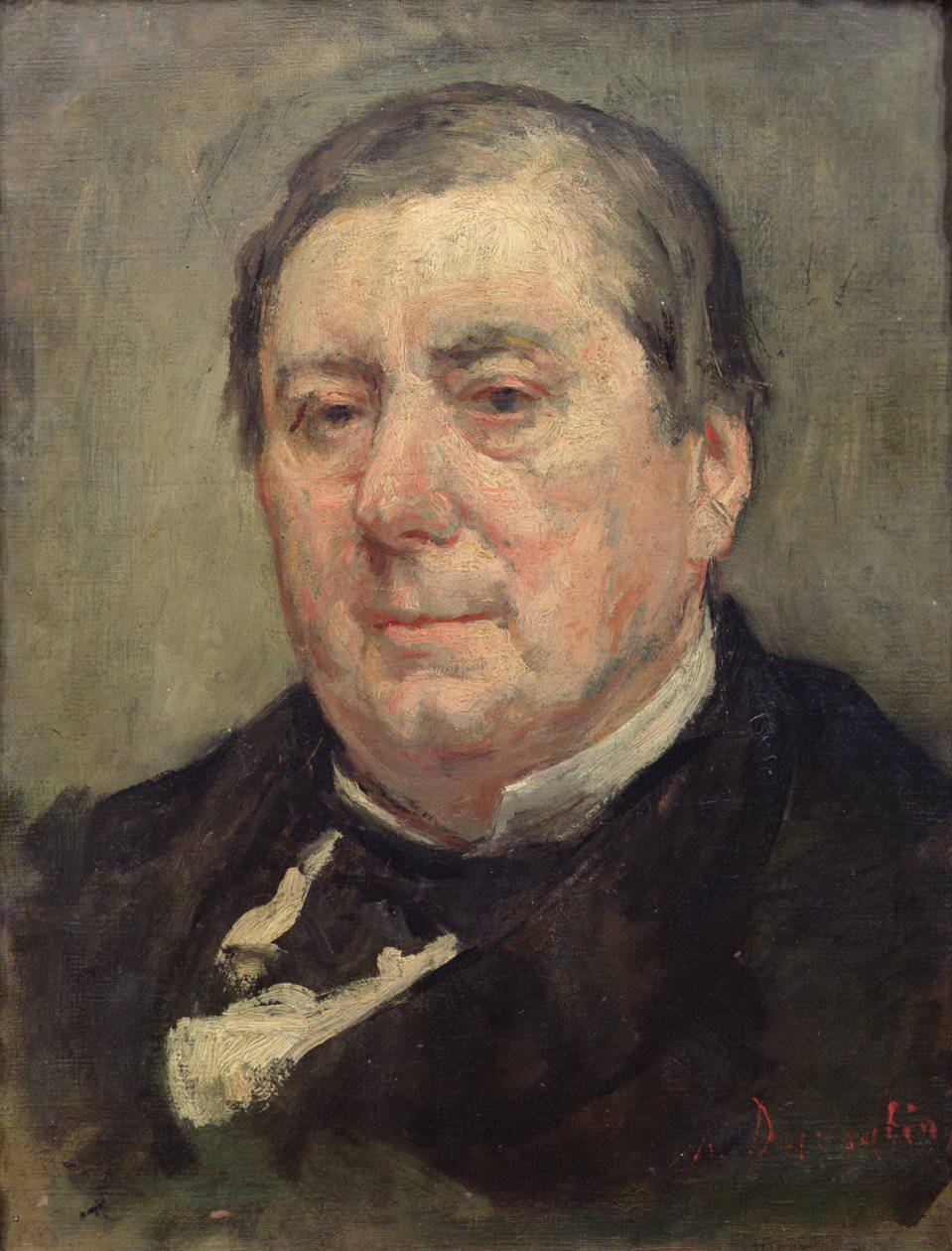 Portret van Eugene Labiche (1815-1888) door Marcellin Gilbert Desboutin