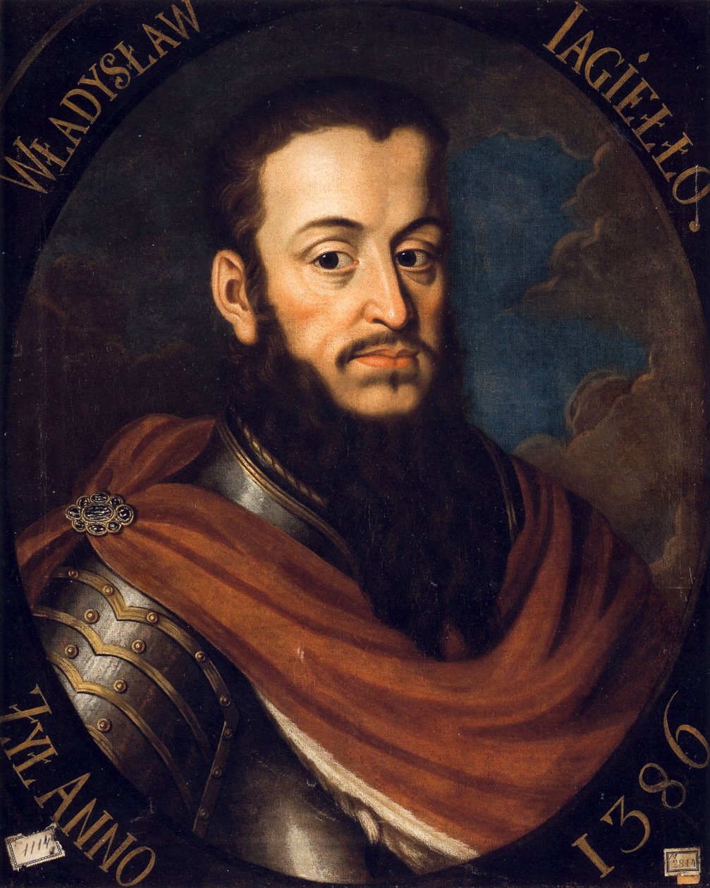 Portret van Koning Wladyslaw II. Jagiello, 1790 door Marcello Bacciarelli