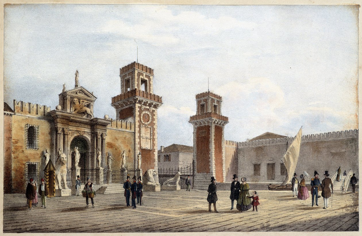 Het Arsenaal van Venetië (in 