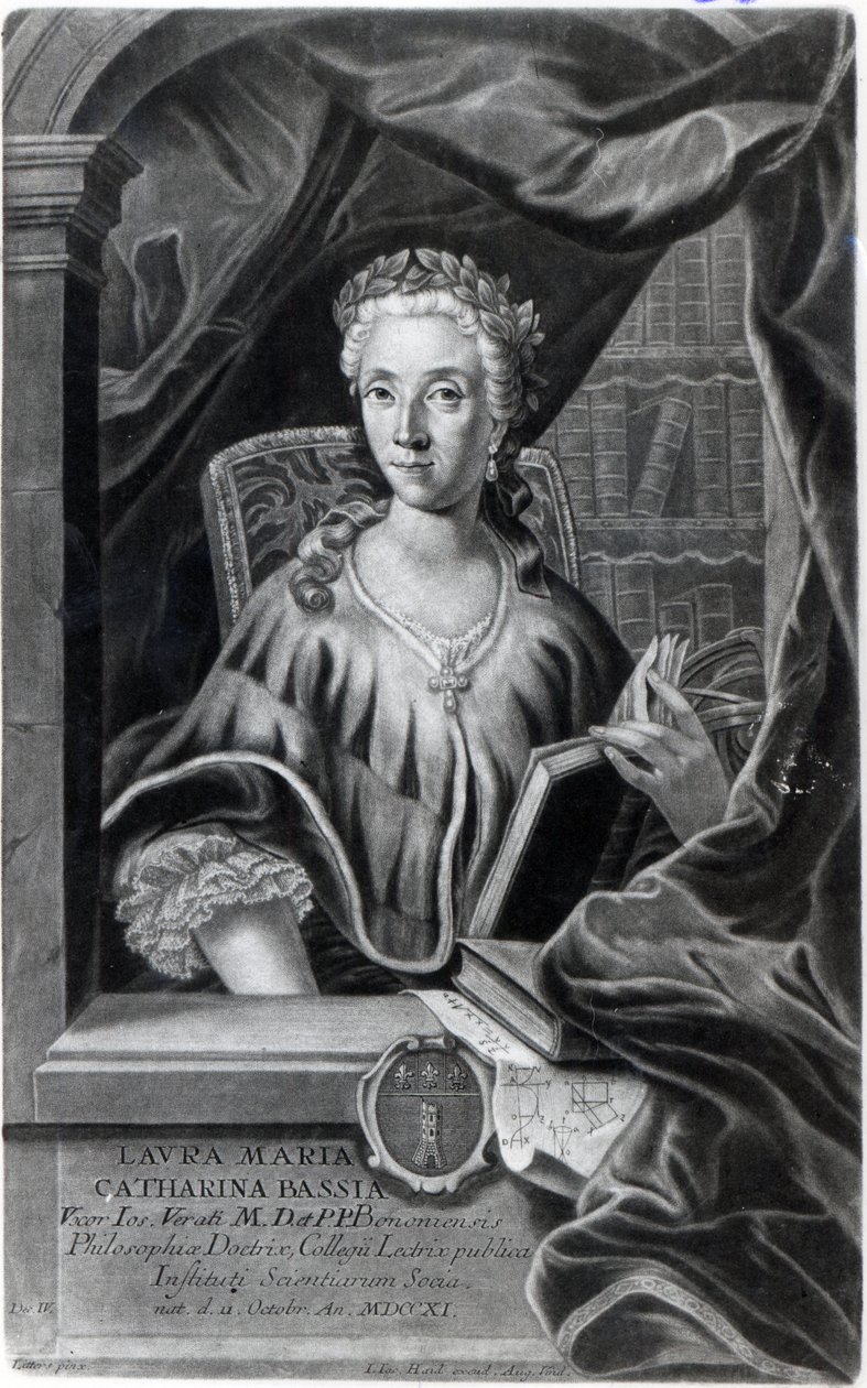 Laura Maria Caterina Bassi door Marco Alvise Pitteri