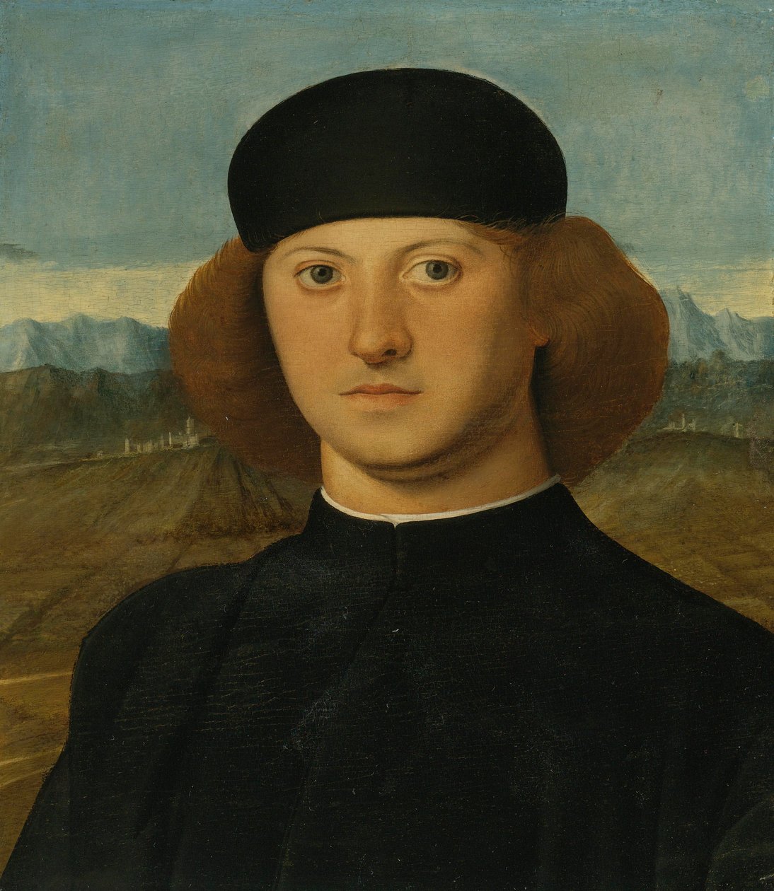 PORTRET VAN EEN JONGE MAN, VERMOEDELIJK ALVISE DE FRANCESCHI door Marco Basaiti