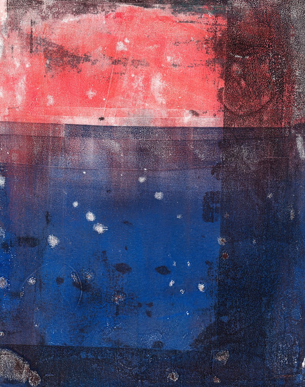 Zonder titel 53, 2024 (monotype) door Marco Campedelli