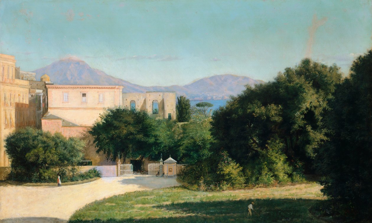 Porta Grande in bossen van Capodimonte, door Marco De Gregorio door Marco di Gregorio