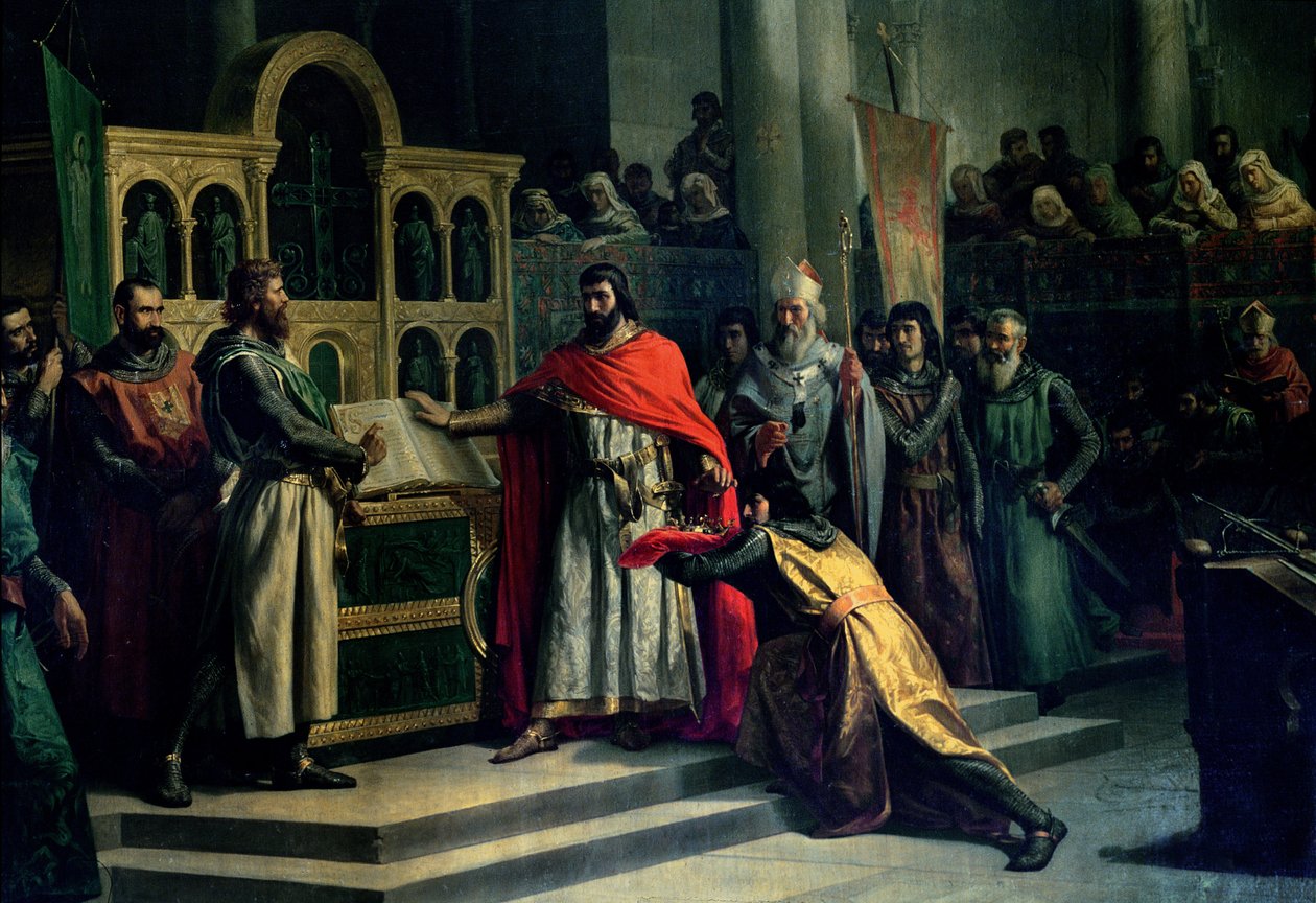 De Eed van Santa Gadea, El Cid Campeador (c.1043-99) eist een eed van Alfonso VI (c.1040-1109), de Koning van Castilië, dat hij in het jaar 1072 geen deel had aan de moord op zijn broer Sancho II (c.1083-1072) door Marcos Hiraldez de Acosta