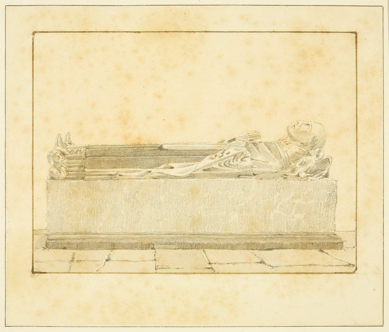 Graf van Canynges als decaan van Westbury in St Mary Redcliffe door Marcus H. Homes