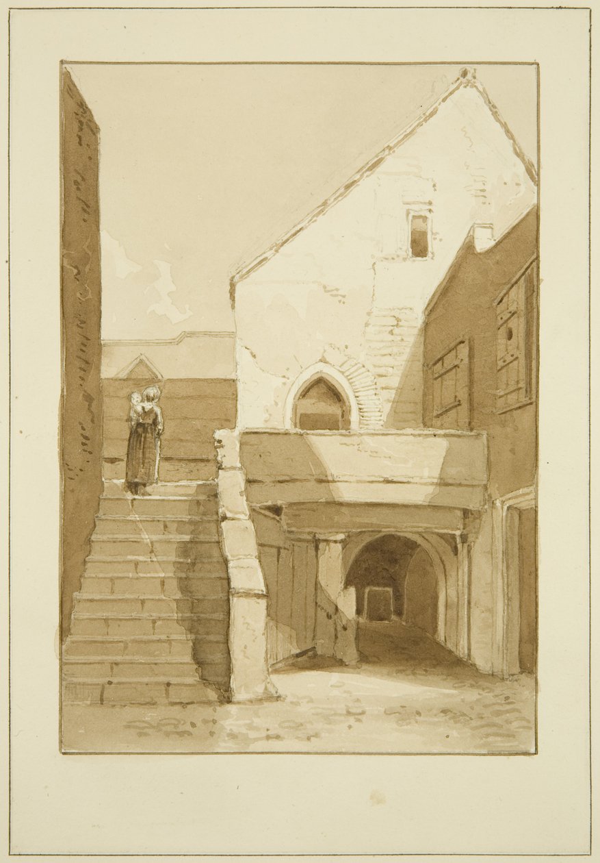 De Zwarte, of Dominicaanse, Broeders, Merchant Street door Marcus H. Homes