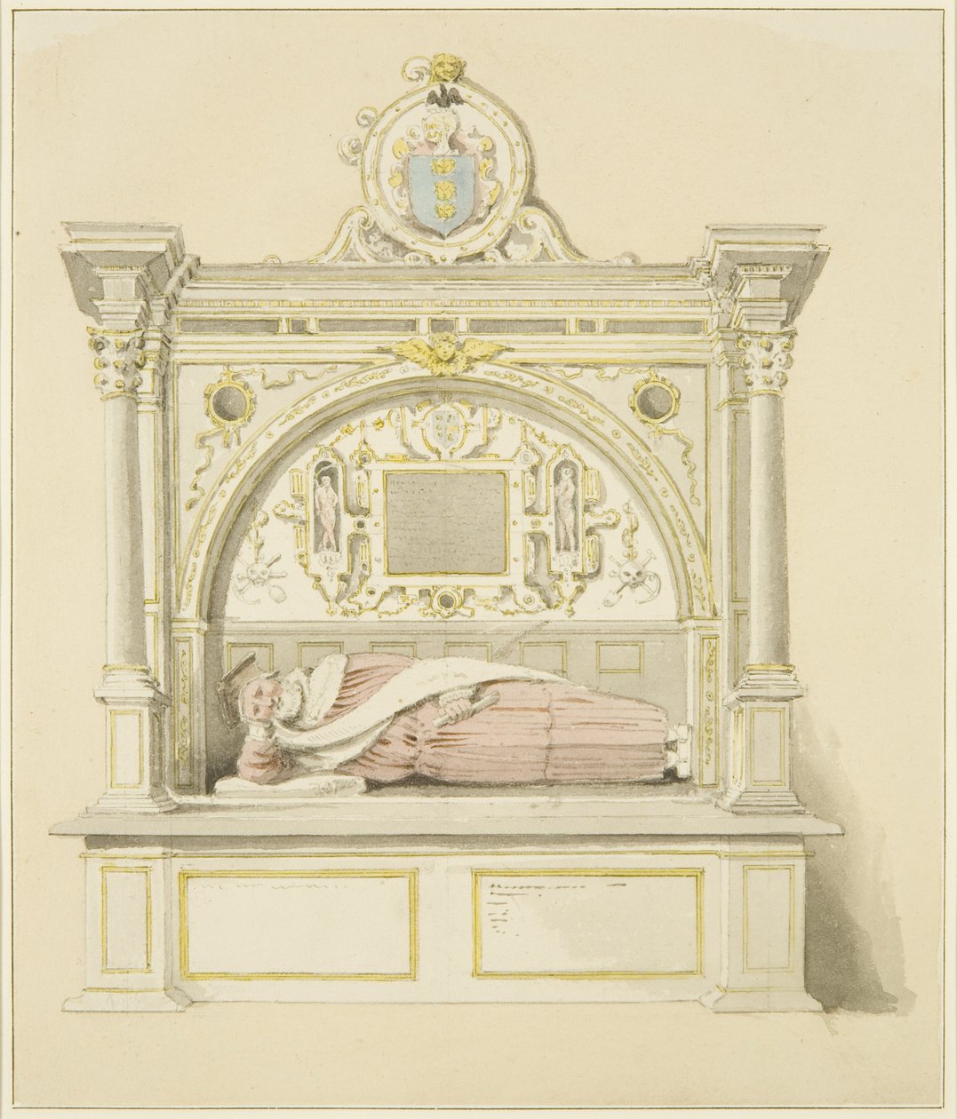 Graf van Sir George Snygge in St Stephen