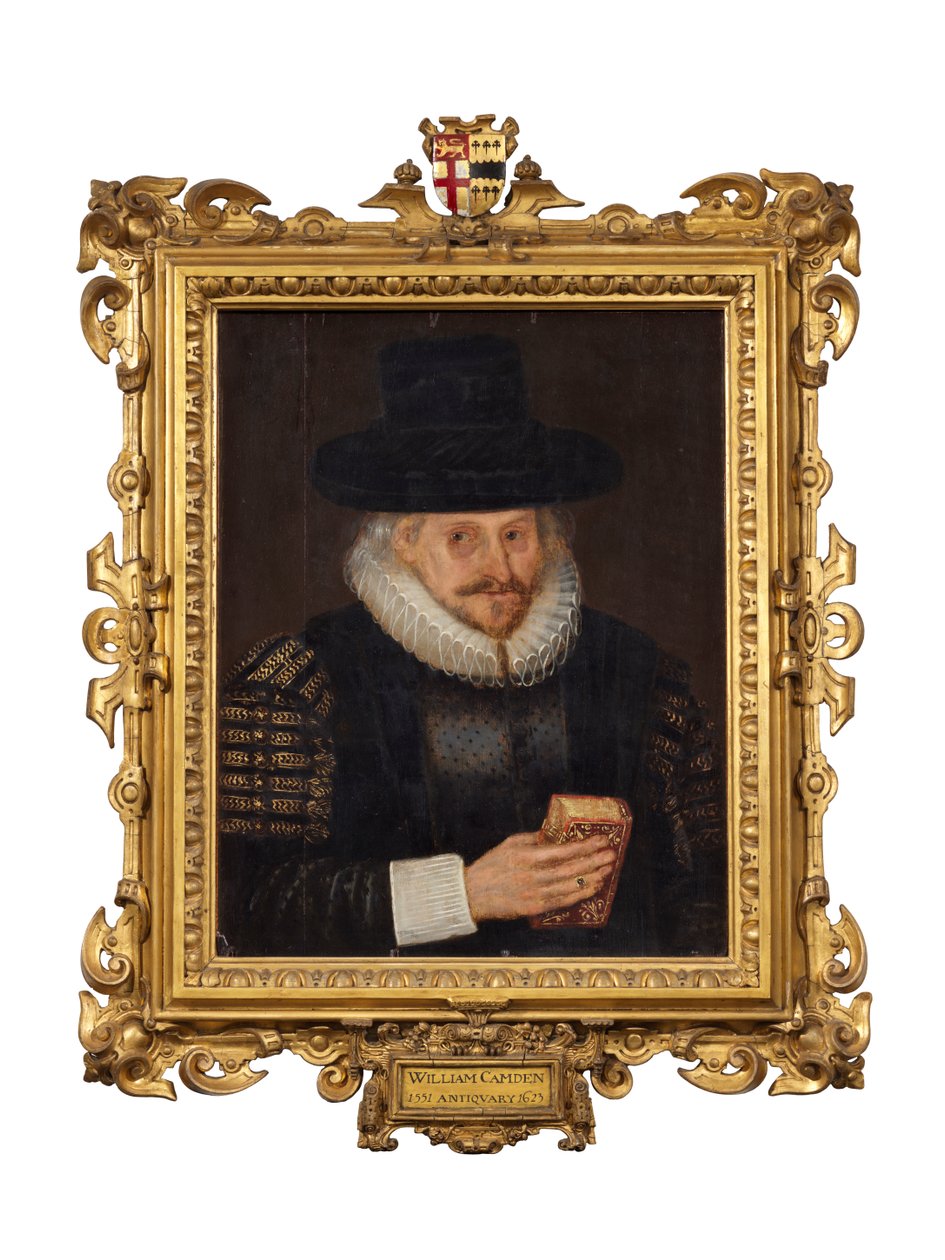William Camden, Wapenkoning van Clarenceux door Marcus the Younger (circle of) Gheeraerts