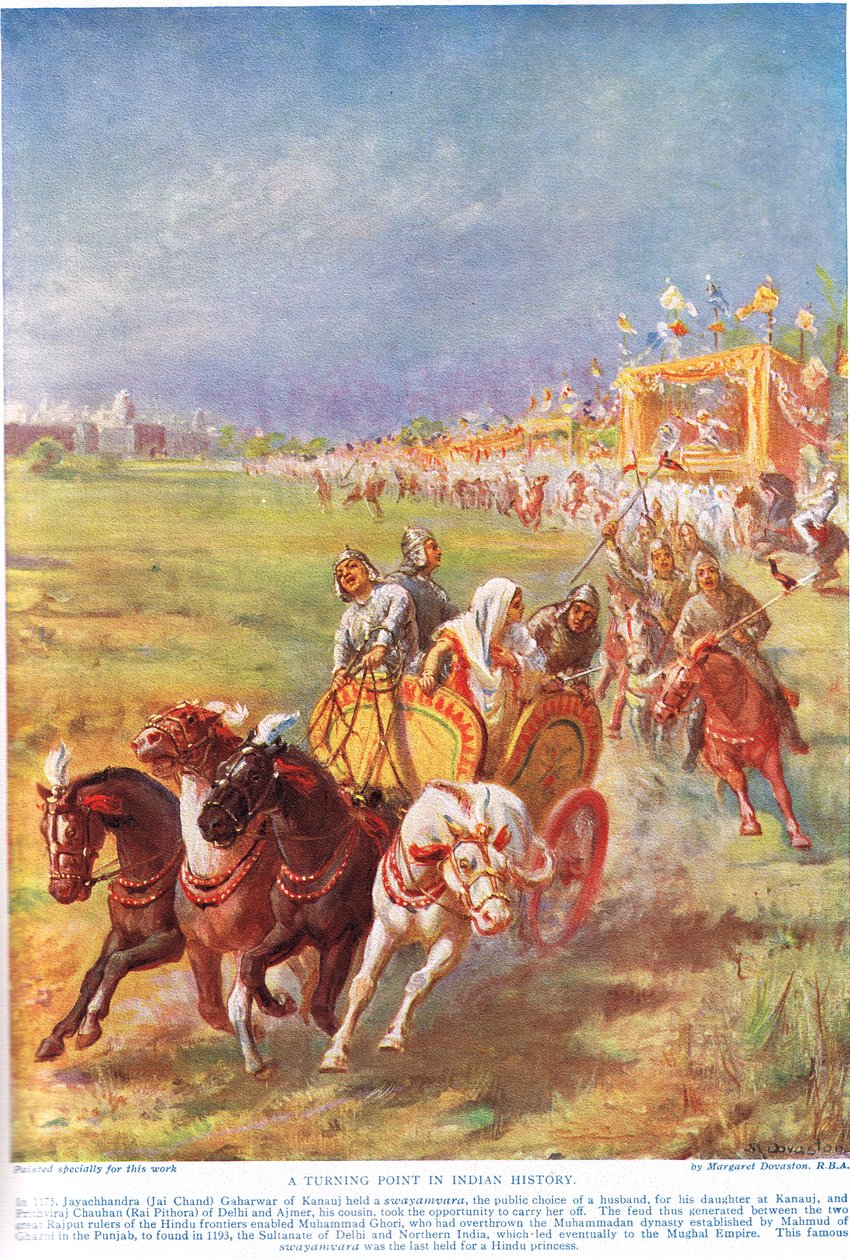 Een keerpunt in de Indiaanse geschiedenis, illustratie uit 