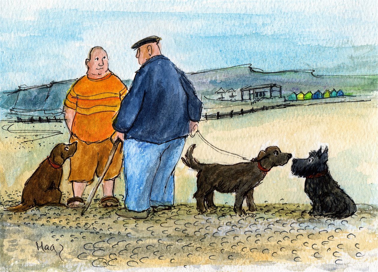 Groeten uit Minnis Bay door Margaret Loxton