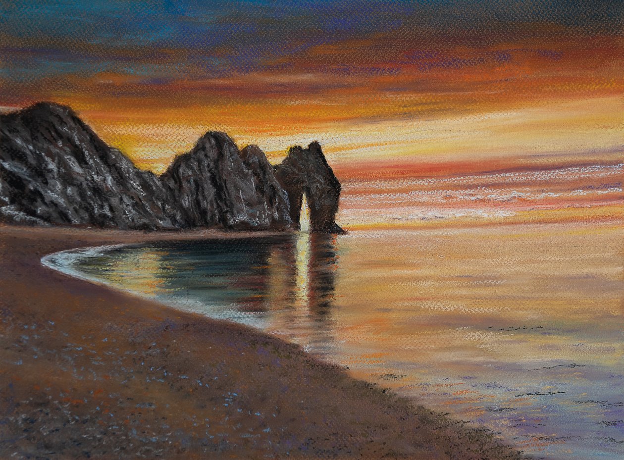 Durdle Door, Dorset door Margo Starkey