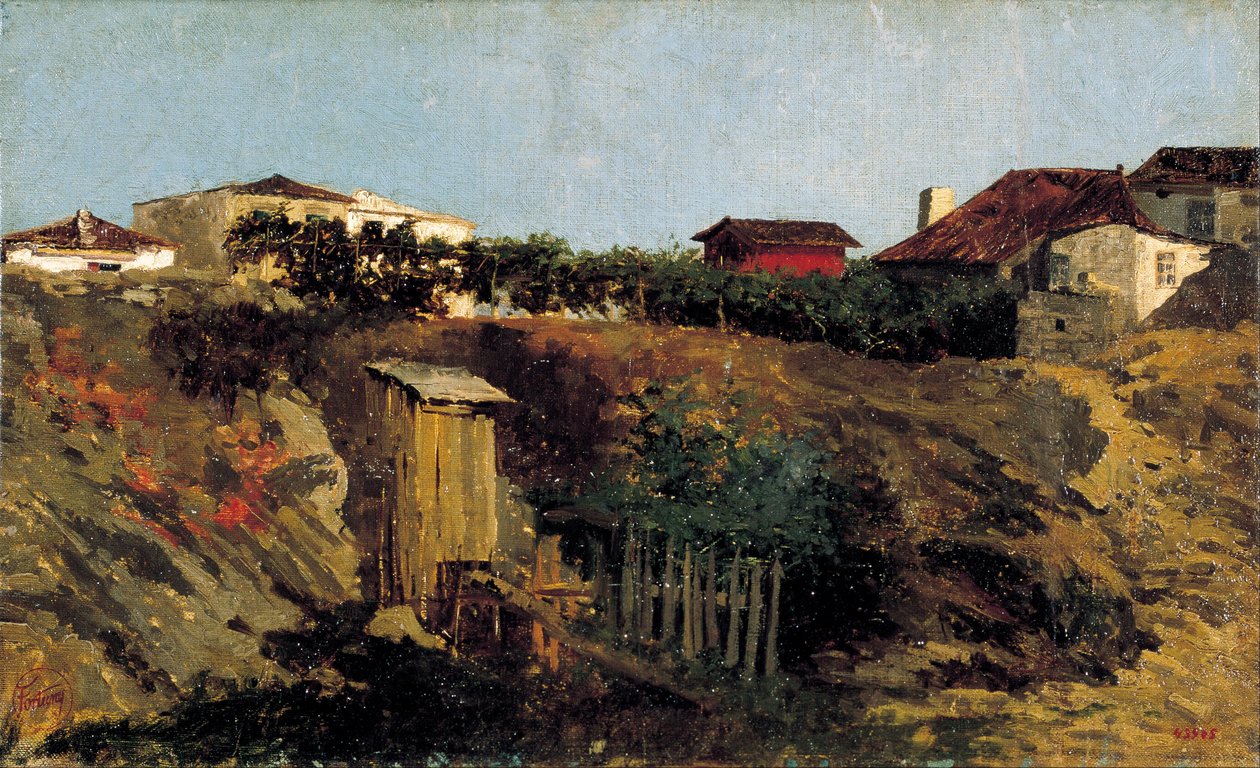 Portici Landschap door Marià Fortuny Marsal
