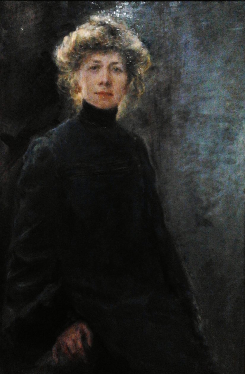 Zelfportret door Maria Nostitz-Wasilkowska