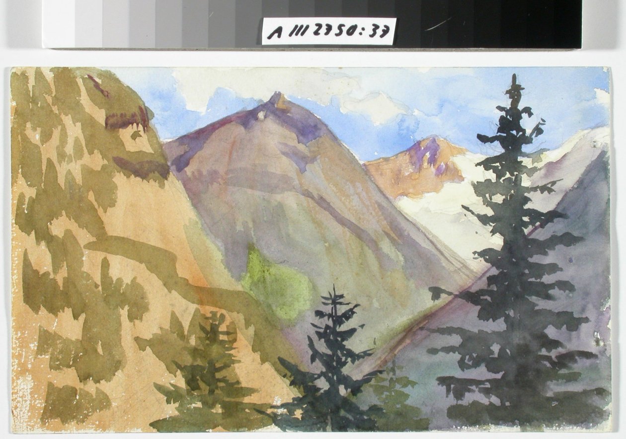 Alpenlandschap door Maria Wiik