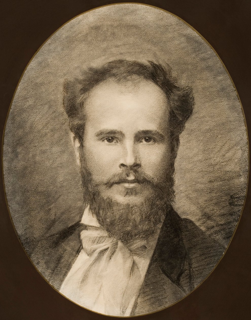 Portret van Johannes Takanen door Maria Wiik