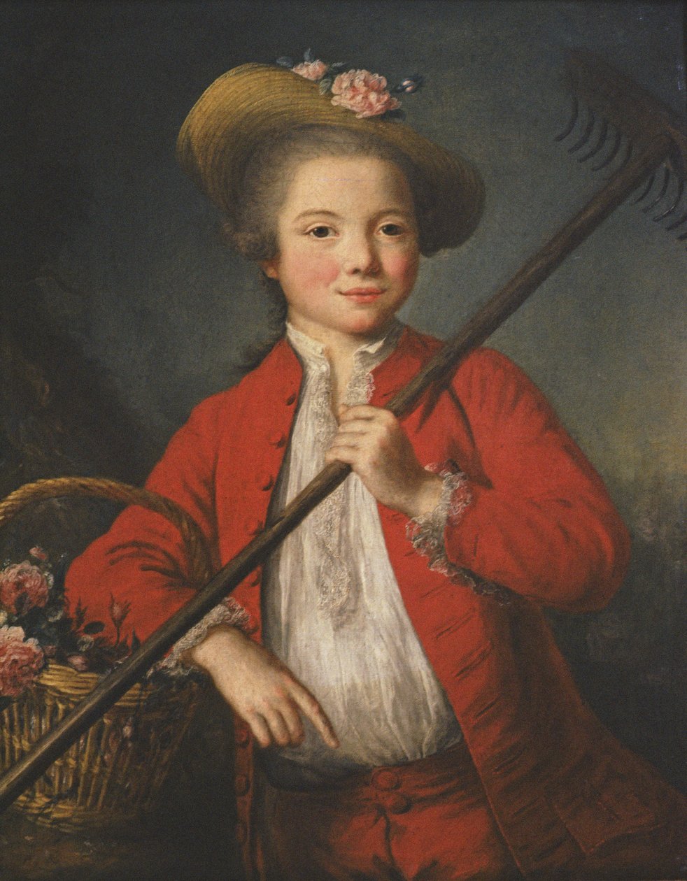 Portret van Antoine Duplaa, 9 jaar oud door Marianne Loir