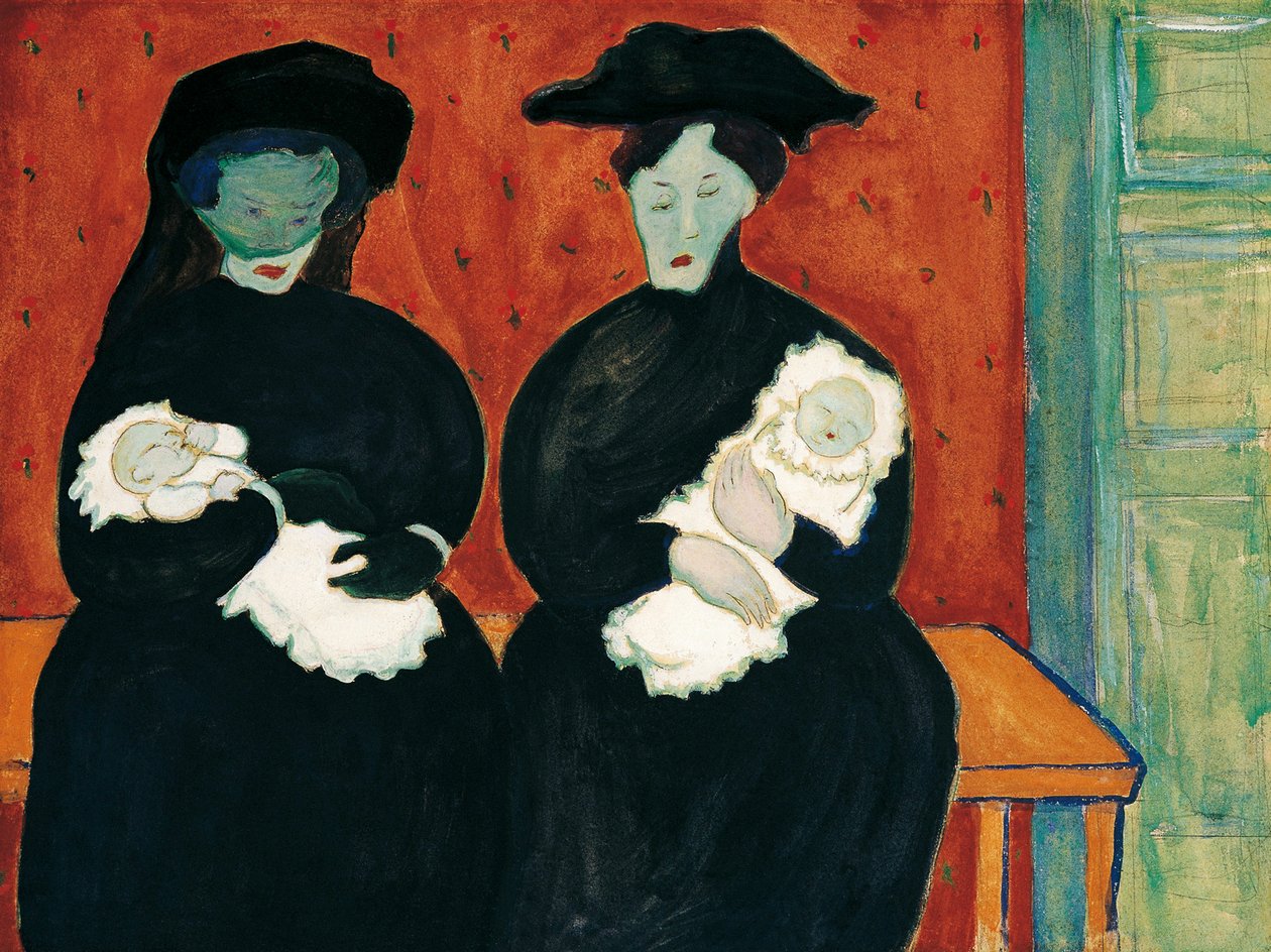 Tweelingen door Marianne von Werefkin