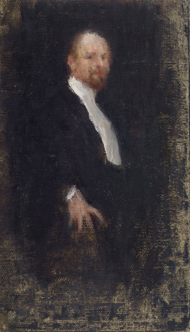 Portret van Alexej von Jawlensky door Marianne von Werefkin