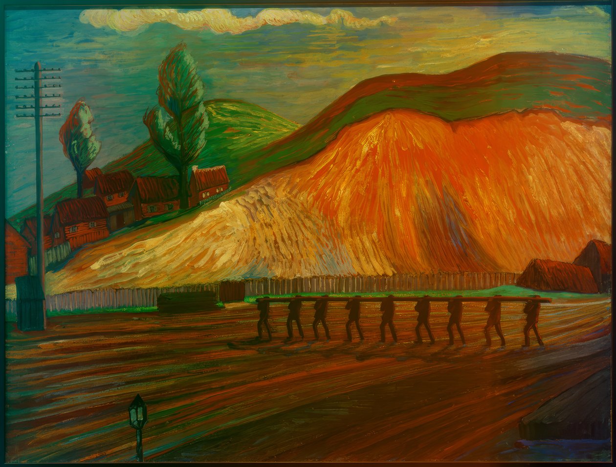 De mijn door Marianne von Werefkin