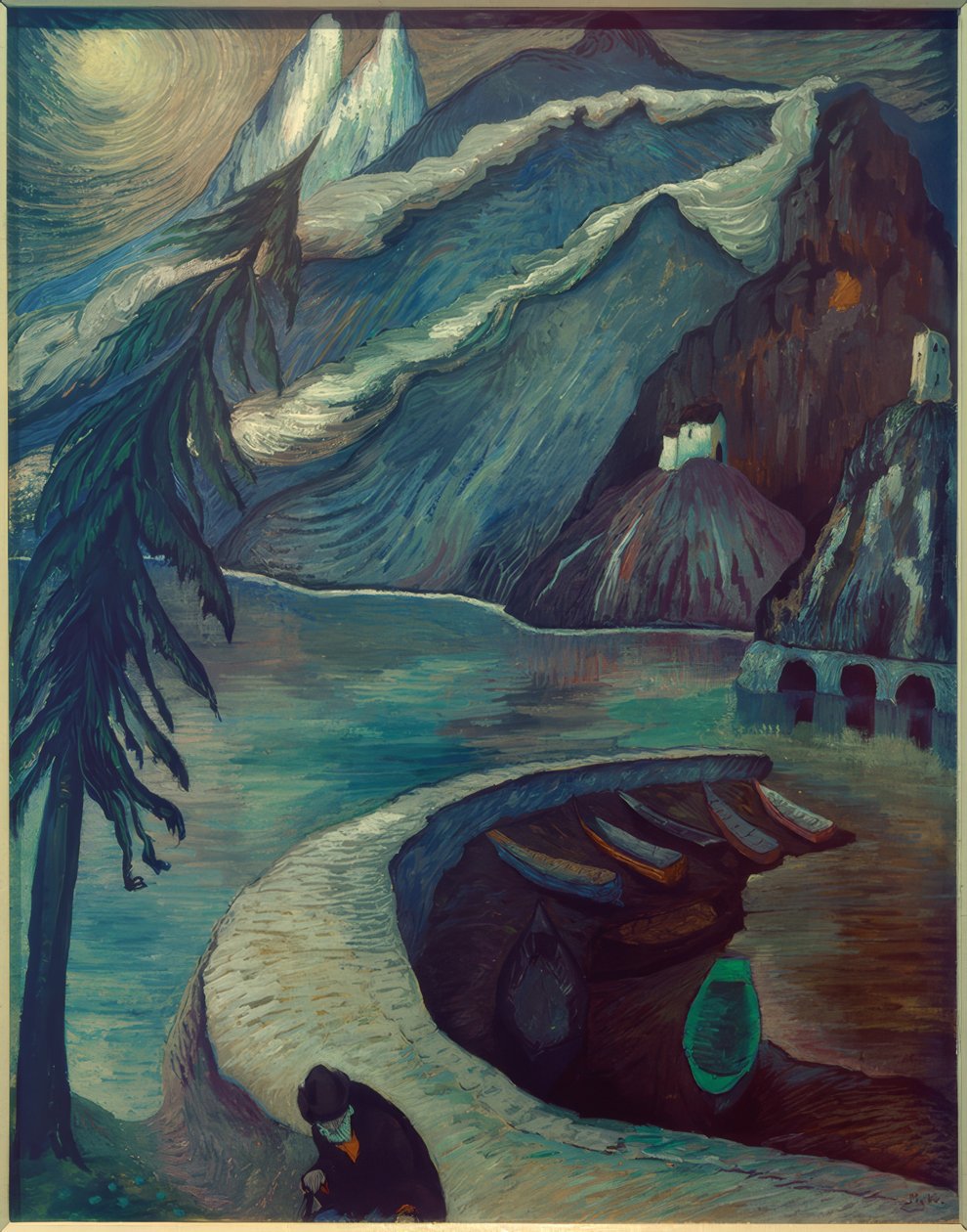 De verlatenen door Marianne von Werefkin